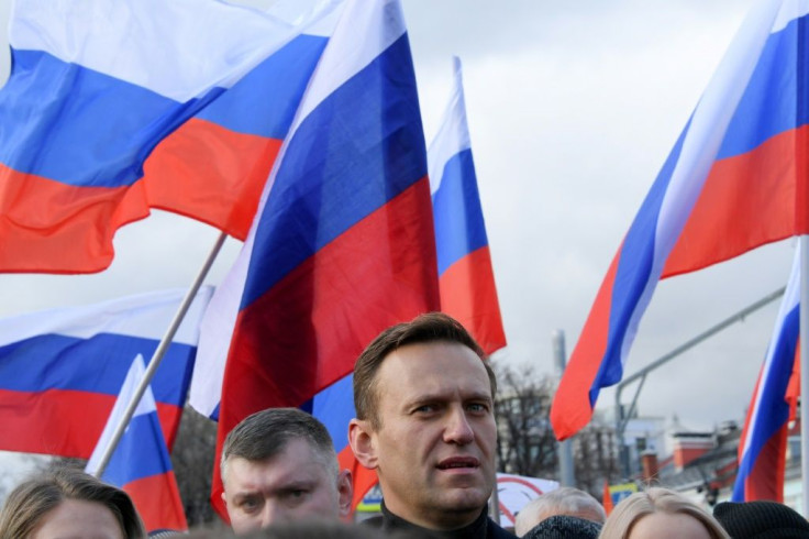Russian opposition leader Alexei Navalny says his bank accounts have been frozen by authorities