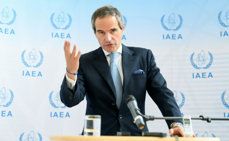 Director General of the International Atomic Energy Agency (IAEA) Rafael Grossi speaks in 2019