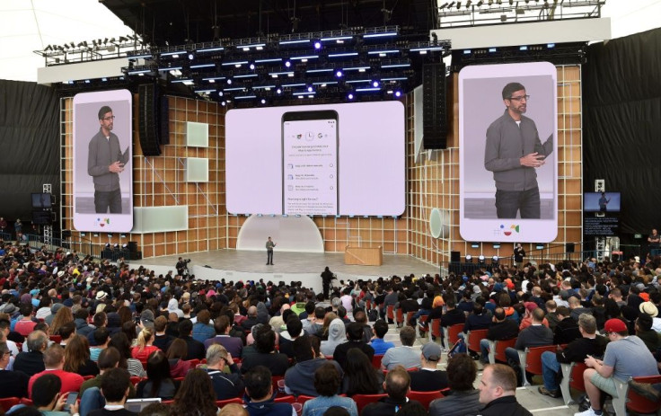 The festival-like developer conference known as the Google I/O, whose 2019 edition is pictured here, is being canceled over coronavirus fears