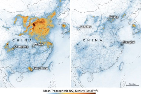 China N02 Density