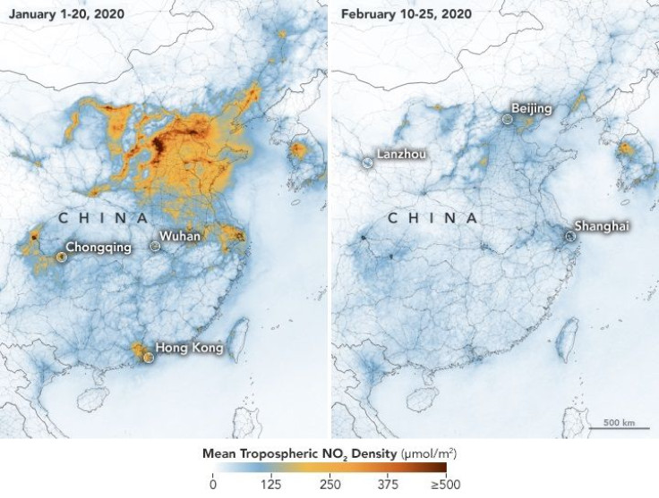 China N02 Density