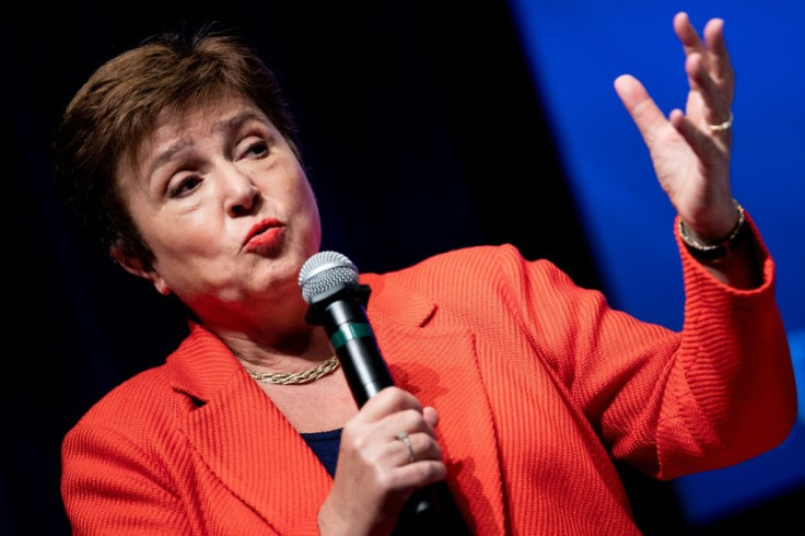 International Monetary Fund chief Kristalina Georgieva has warned that the coronavirus epidemic is putting the brakes on growth in the world economy