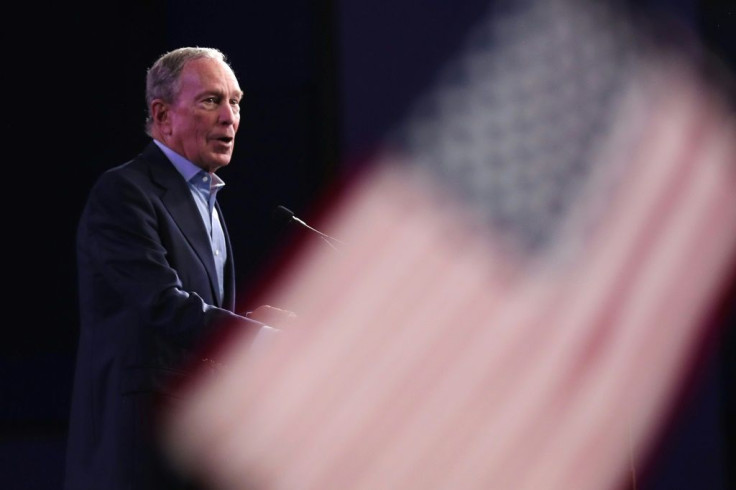 Democratic presidential candidate former New York City mayor Mike Bloomberg spent an estimated $18 million for each delegate he won