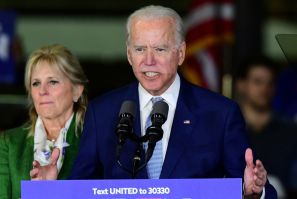 Biden later joked that Jill was his Secret Service protection