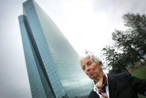 European Central Bank (ECB) chief Christine Lagarde is under pressure to match action by the US Federal Reserve and other central banks