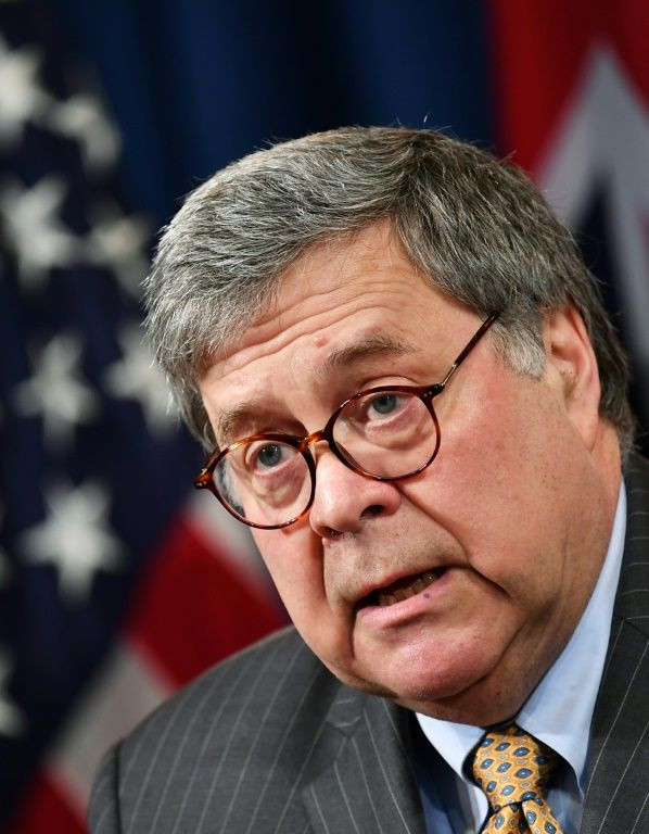 US Attorney General Bill Barr says the internet has allowed the rapid growth of child sex abuse materials