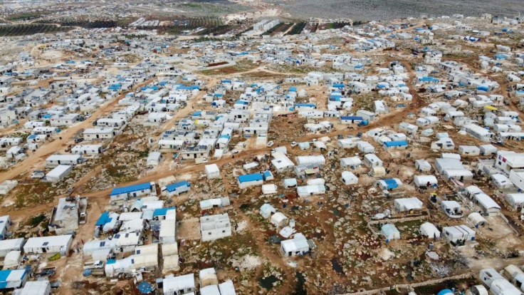 The Syrian conflict has displaced half of the population with many now sheltering in squalid camps
