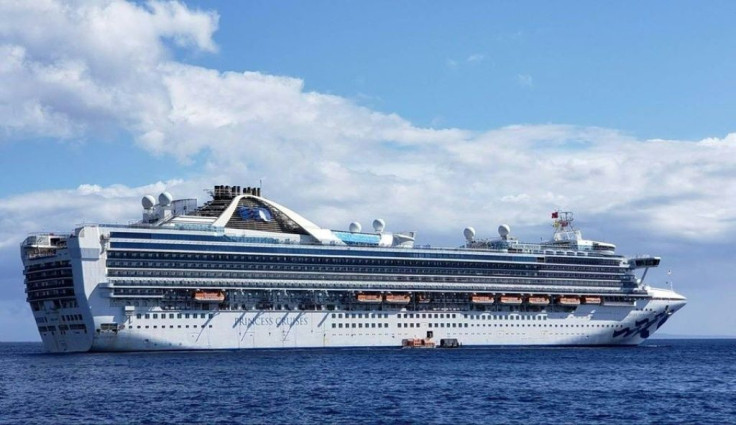 Princess Cruises said there were 3,533 people currently onboard the Grand Princess, including 2,422 passengers and 1,111 crew