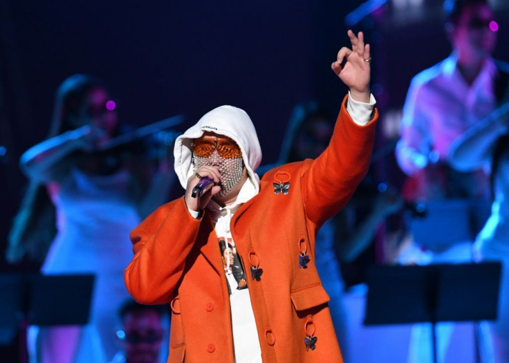 Puerto Rico's Bad Bunny, seen here performing in Las Vegas last year, dominated the first ever Spotify Music awards in Mexico
