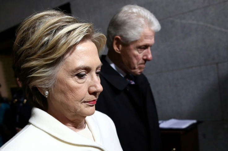Bill and Hillary Clinton, seen here in 2017, have opened up in a new documentary about the former president's affair with Monica Lewinsky