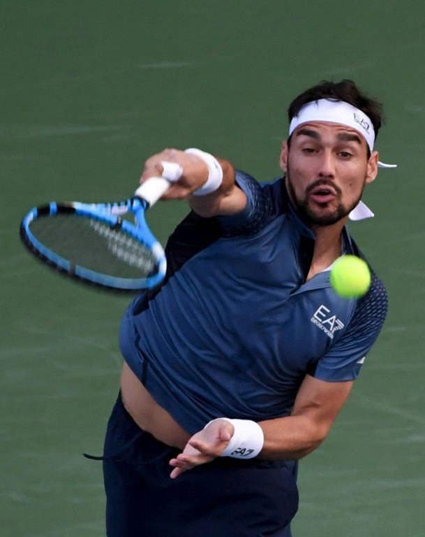'Strange to play': Italy's Fabio Fognini