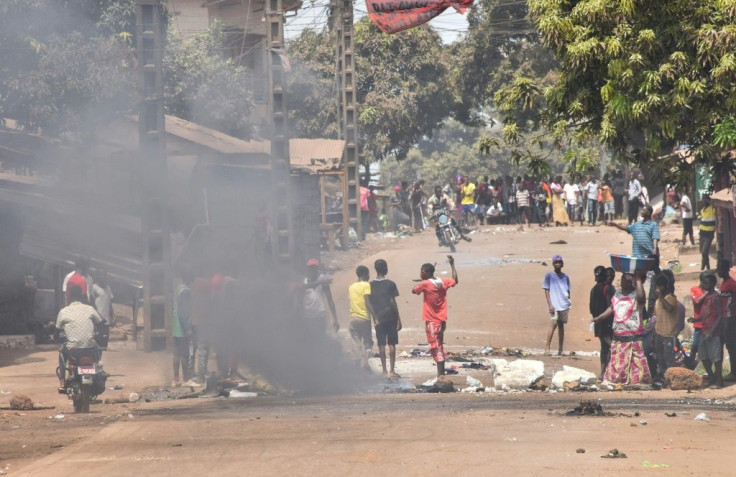 Protests have rocked the country since October over fears the president will seek to run for another term