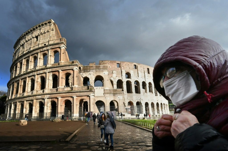 The outbreak has also hit business in the capital Rome