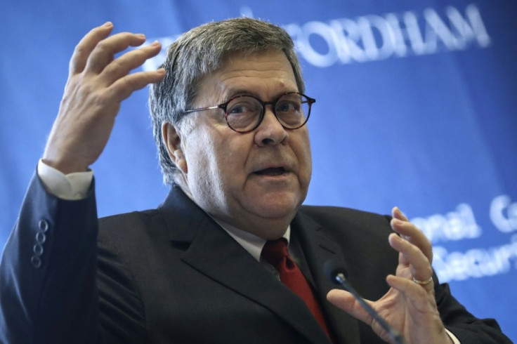 US Attorney General Bill Barr has said encryption of data on phones and messaging apps makes it harder to catch criminals and thwart exploitation