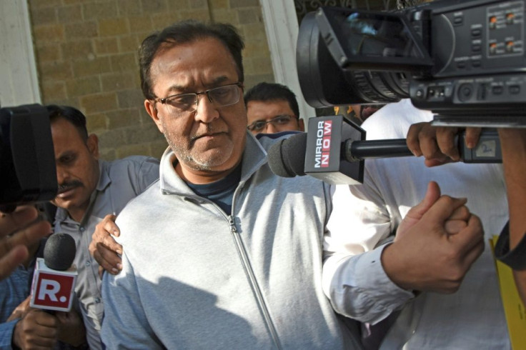 Rana Kapoor, the founder of India's Yes Bank, is pictured after his arrest in Mumbai