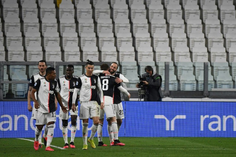 Juventus beat Inter Milan in an empty Allianz Stadium