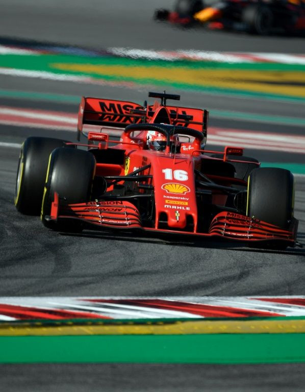 Ferrari's Charles Leclerc is a likely threat to Hamilton