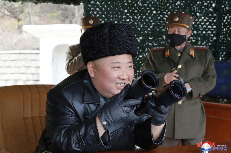 Kim Jong Un oversaw a Korean People's Army "long-range artillery" drill at an undisclosed location