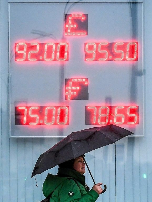 None of this is doing the ruble any good