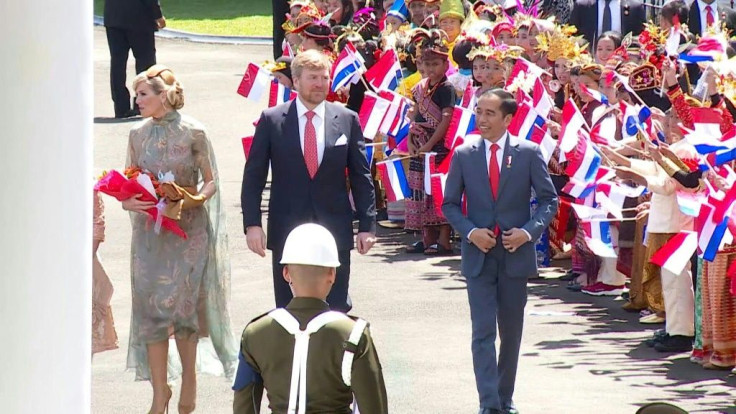 Dutch royals King Willem-Alexander and Queen Maxima meet with President Joko Widodo during their three-day state visit to Indonesia. The king apologised for "excessive violence" during the former colony's independence struggle in the 1940s.