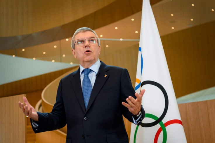 IOC president Thomas Bach said postponing the Games is 'not on the table'