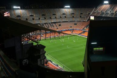 Valencia played Atalanta behind closed doors in the Chamions League on Tuesday