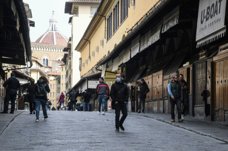 Italian hoteliers'Â association Federalberghi says bookings are down at least 80 percent nationwide