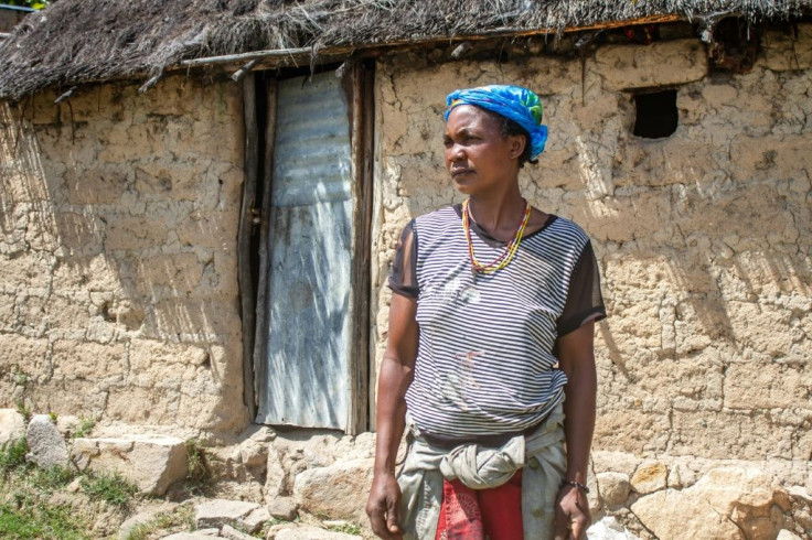 With barely enough for her and her children, Mousaka Fernanda also has to provide for her own mother who is too weak to fend for herself