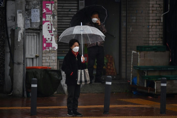 Scores of events in South Korea have been cancelled and most people wear masks due to concerns over the coronavirus outbreak