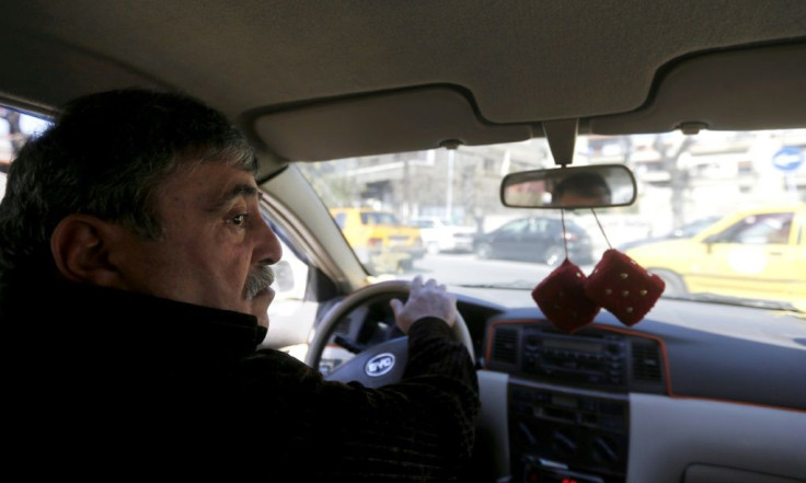 'Fear of death has turned into fear of poverty' says Damascus taxi driver Nabil al-Sharif as Syrians in the capital struggle with a war-battered economy