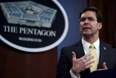 US Defense Secretary Mark Esper said "all options are on the table" after a rocket strike killed three US-led coalition members in Iraq