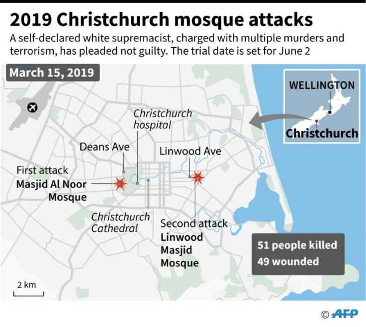 Graphic on the Christchurch shooting attack on March 15, 2019.