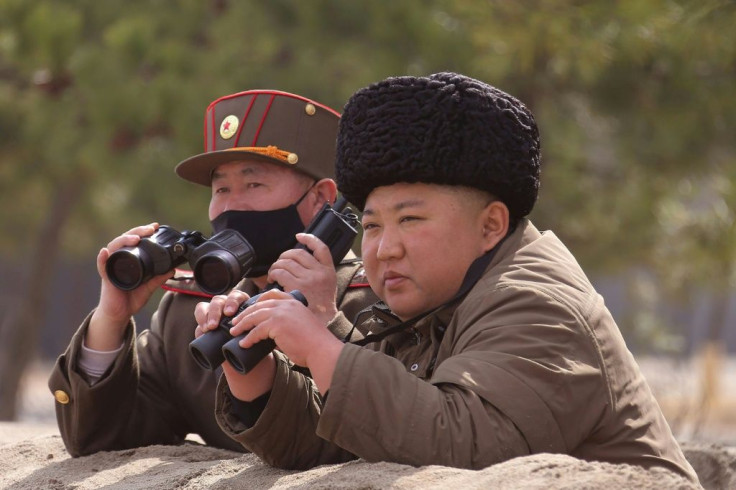 North Korean leader Kim Jong Un has been pictured on multiple occasions without a coronavirus mask