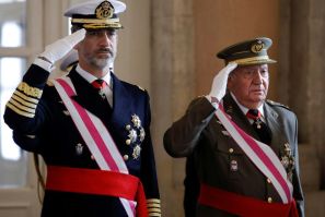 Juan Carlos handed over power to his son, Felipe in 2014