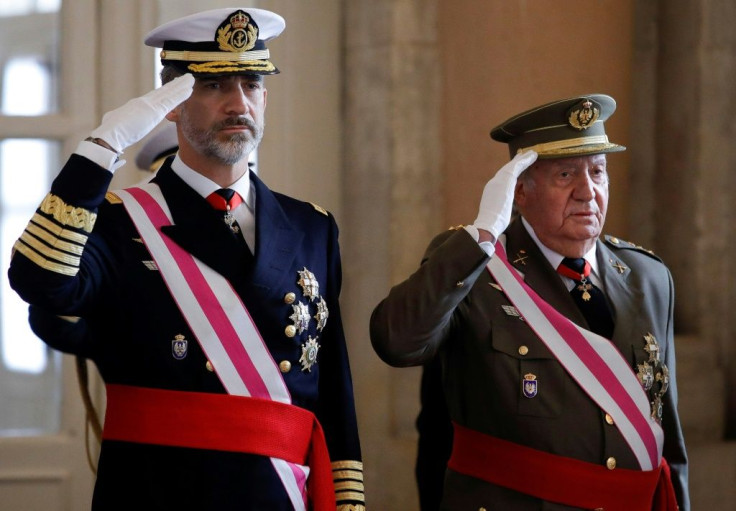 Juan Carlos handed over power to his son, Felipe in 2014