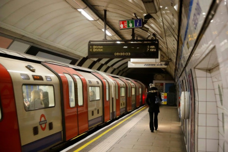 A London Underground station was almost deserted as Britain introduces tougher restrictions over the coronavirus