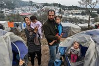 The Moria camp on the island of Lesbos is overcrowded
