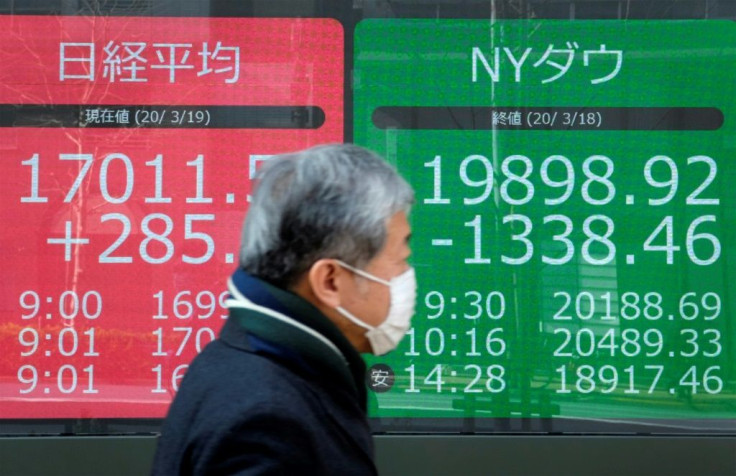 Stocks in Japan bounced after the ECB intervention