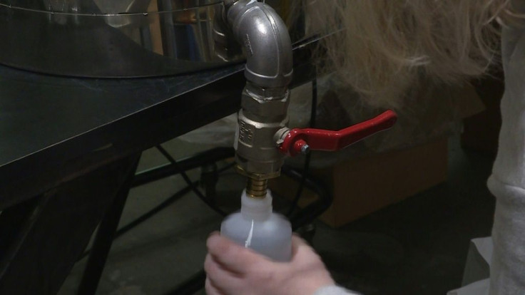 Workers at the Listoke Distillery and Gin School in rural Ireland have halted production of gin to make hand sanitiser to aid the fight against the coronavirus.