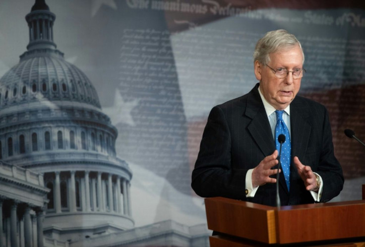 Mitch McConnell's proposal includes onetime "recovery rebates" of up to $1,200 for most adults, and hundreds of billions of in loan guarantees to industries hit by the crisis