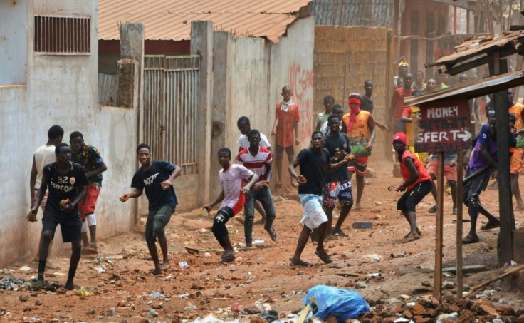 Clashes between protesters and police had already broken out on the eve of the vote