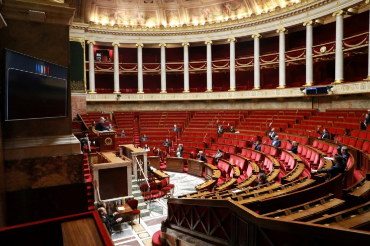 Only a handful of lawmakers were physically present to pass the legislation