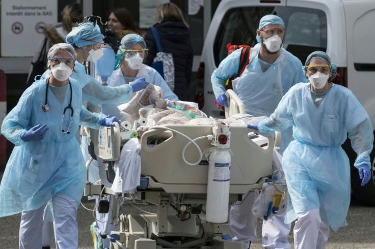 Some French hospitals are already struggling to cope with the numbers of patients