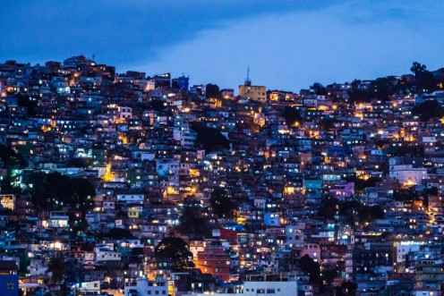 A general view of the Rocinha shantytown (favela) in Rio de Janeiro, Brazil
