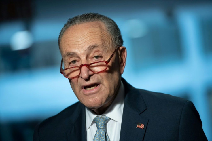 US Senate Minority Leader Chuck Schumer