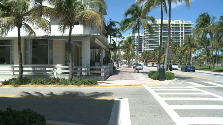 Miami Beach, a mecca for tourists, is all but empty after officials ordered the closure of all lodging establishments in an effort to fight the coronavirus. Duration:01:06