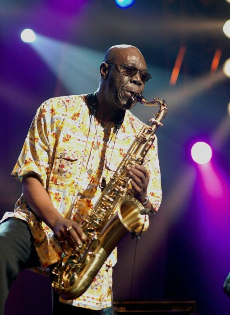 Multi-instrumentalist Dibango was best known for his saxophone sound