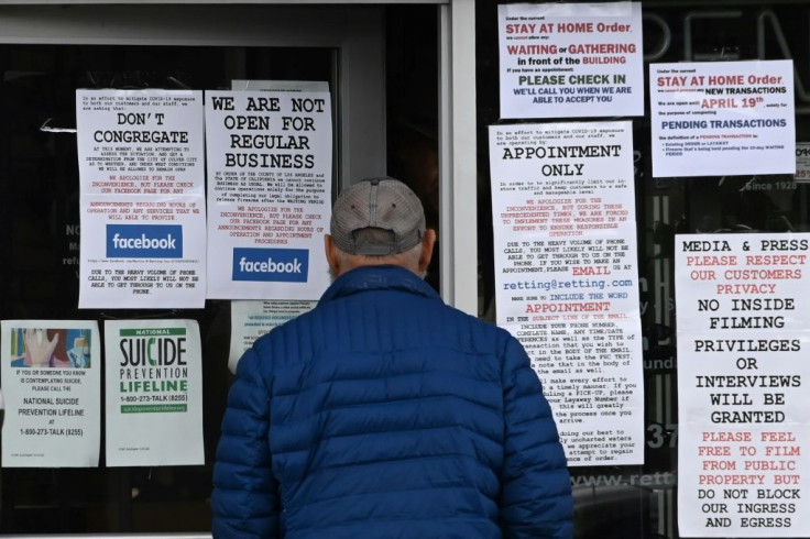 Gun stores in the US have seen an uptick in business as a result of the spreading coronavirus pandemic