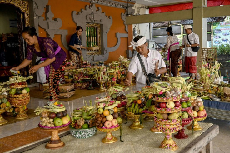 More than 80 percent of Bali's population identify as Hindu and practise a local version of the religion