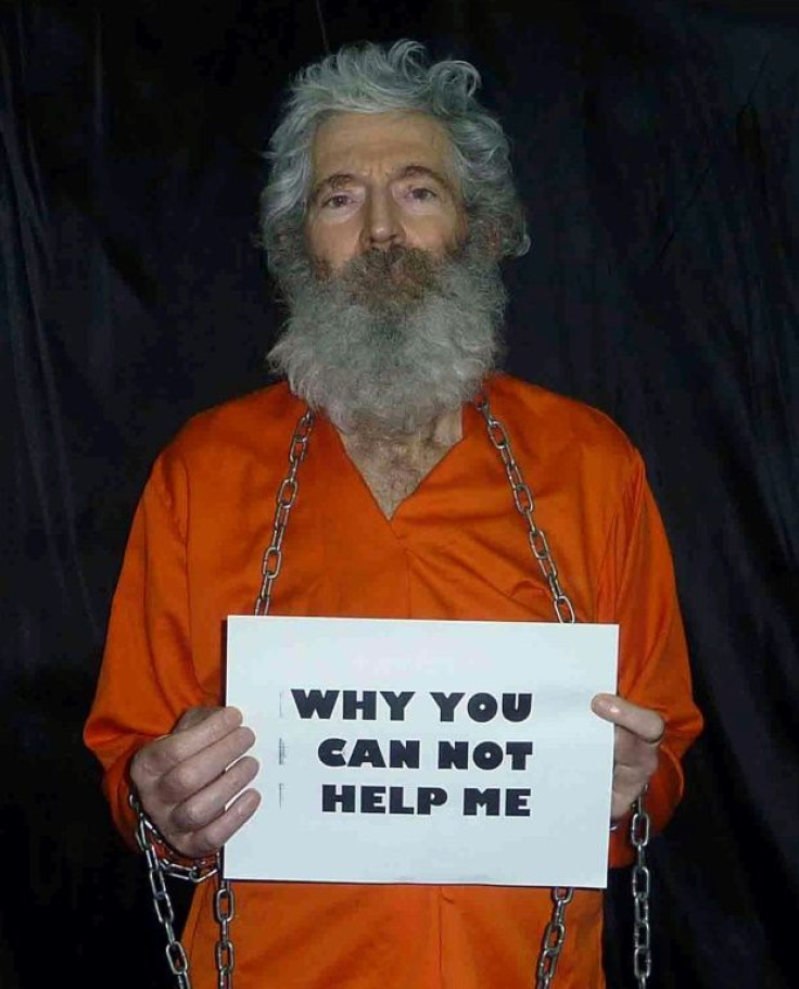 A photograph of the captive Bob Levinson released in January 2013 by his wife, who said the image was nearly two years old